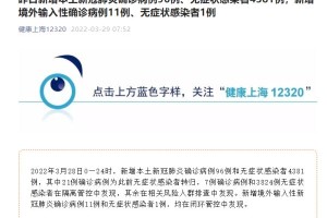 上海新增1例境外输入病例.上海新增境外输入病例详情