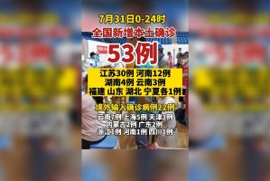 【31省份昨日新增本土确诊9例/31省份昨日新增本土确诊4例】