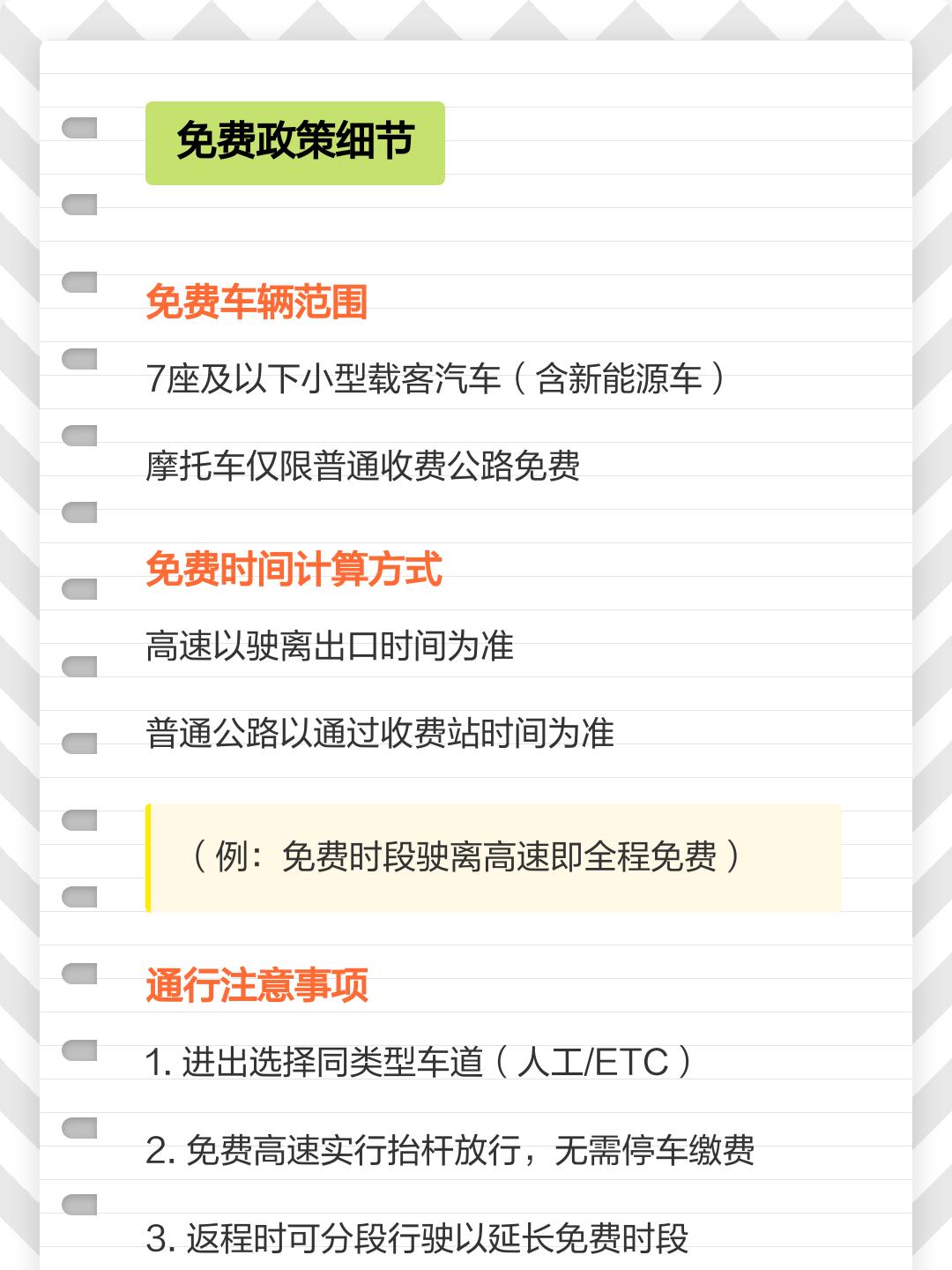 【过年高速免费到初几/2021春节高速免费到初几】-第3张图片
