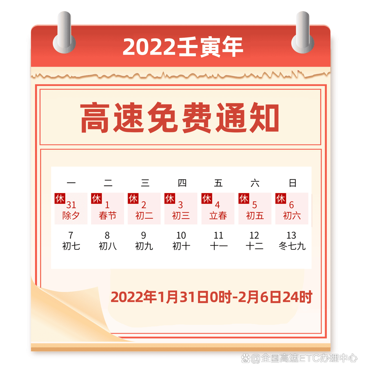 元旦高速免费时间2022最新通知-元旦高速免费吗2022年-第1张图片