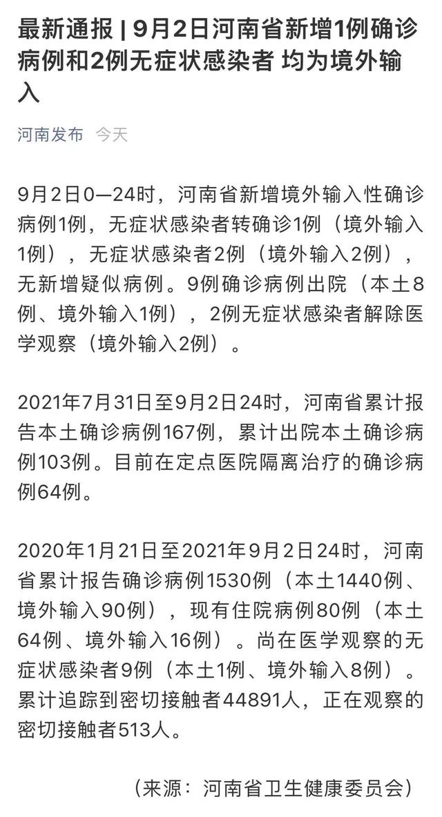 河南新增本土无症状4例︰(河南新增无症状1例)-第1张图片