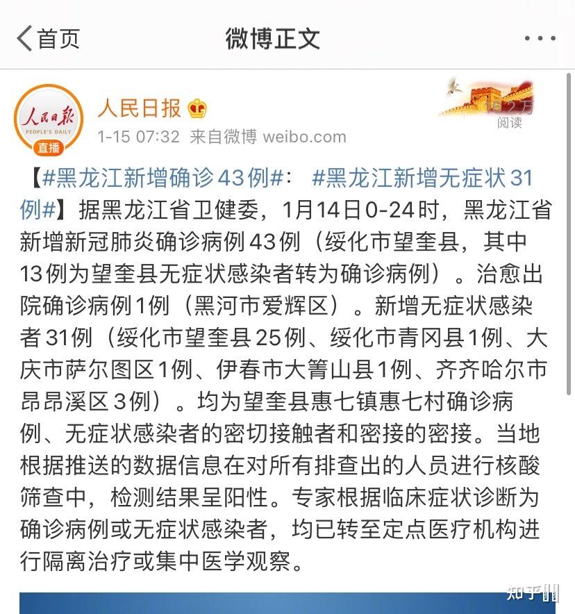 “黑龙江新增本土确诊15例” 黑龙江新增本土确诊15例最新消息？-第3张图片