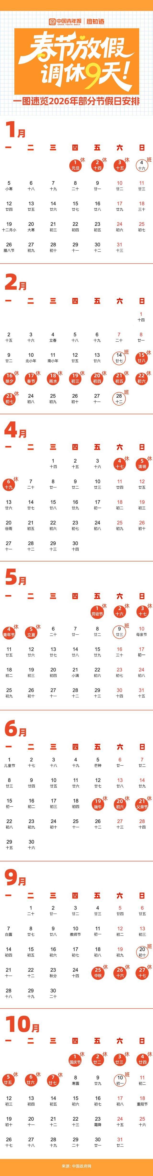 【51放假安排出炉/51假期放假安排】-第3张图片