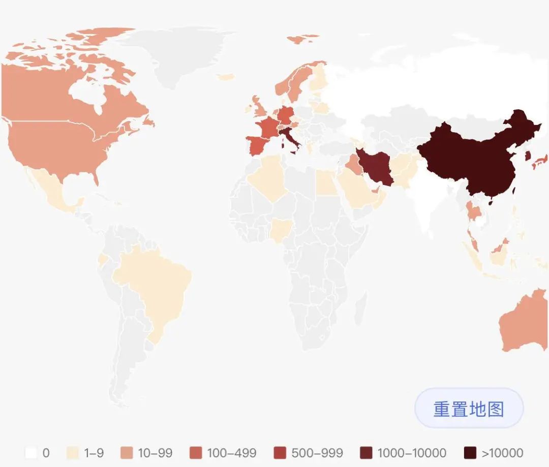 「中国疫情哪里最严重」〃中国疫情哪个地方最严重?-第1张图片
