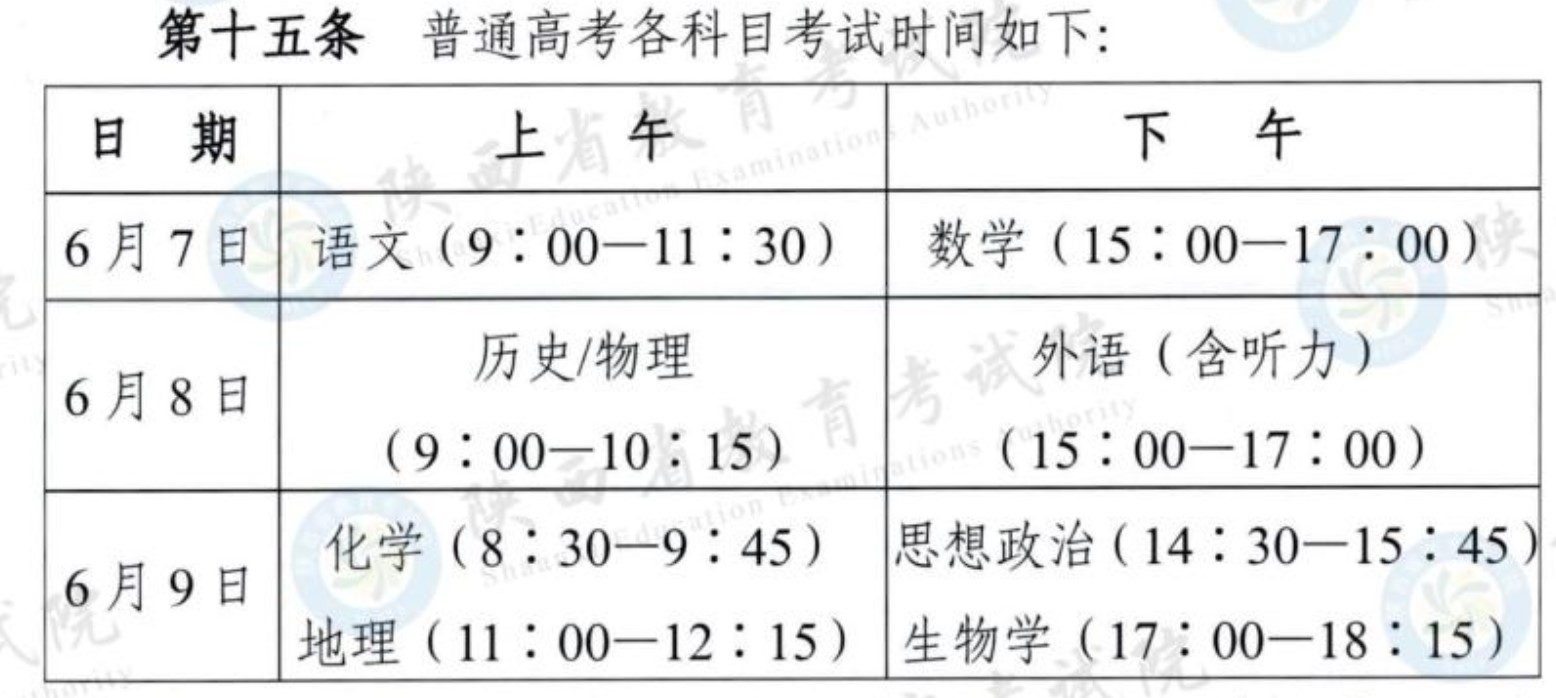 “今年高考一共考几天	” 今年高考考几天结束？-第1张图片